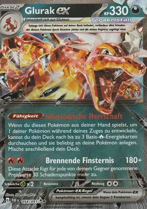 Pokemon Karte aus dem Set Paldeas Schicksale