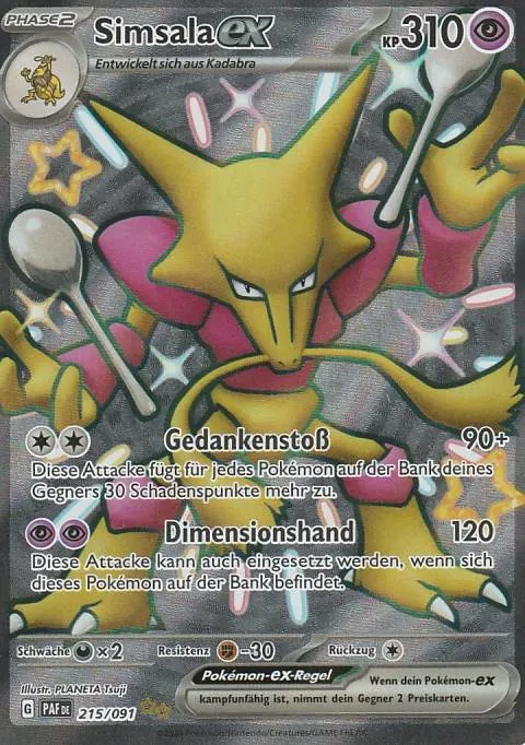 Pokemon Karte aus dem Set Paldeas Schicksale