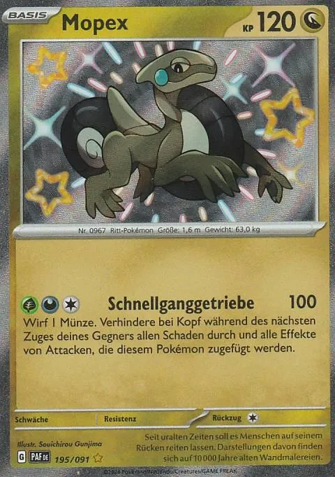 Pokemon Karte aus dem Set Paldeas Schicksale