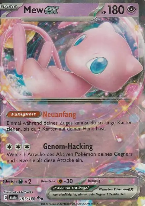 Pokemon Karte aus dem Set 151