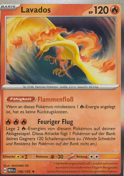 Pokemon Karte aus dem Set 151